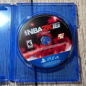 NBA 2K16 PS4 Sony Game Disc Only Basketball PlayStation 4‎ EUC